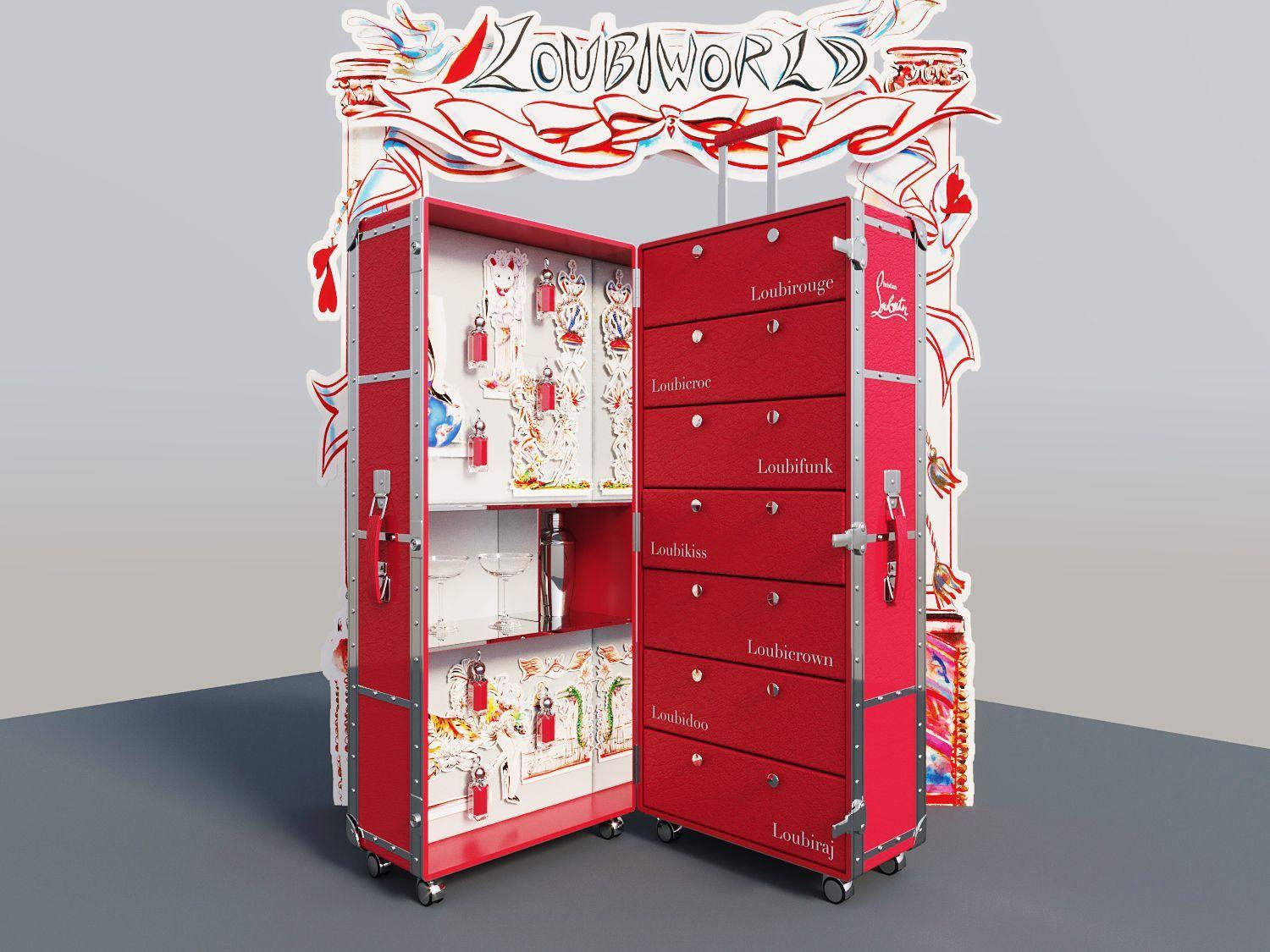 Custom drawer for Christian Louboutin